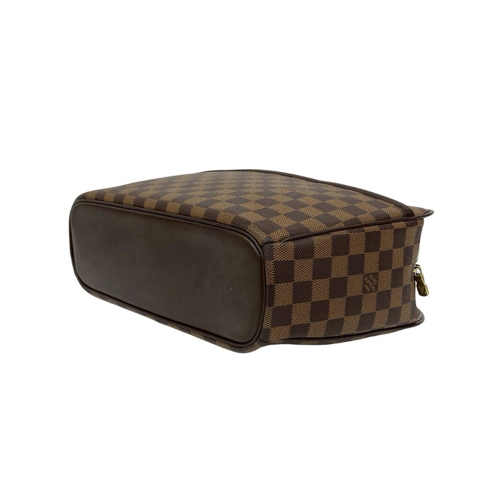 LOUIS VUITTON Brown Damier Leather Boston Bag - Picture 8 of 10